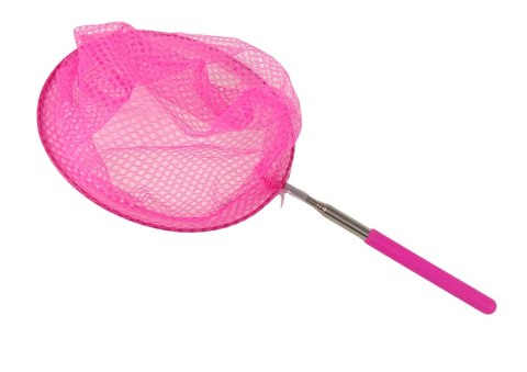 Siatka Na Motyle Owady Składana Teleskopowa 85 cm Różowa Siatka Na Motyle Owady Składana Teleskopowa 85 cm Różowa