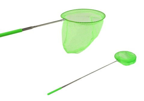 Siatka Na Motyle Owady Składana Teleskopowa 85 cm Zielona Siatka Na Motyle Owady Składana Teleskopowa 85 cm Zielona