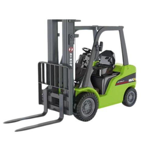 Wózek Widłowy Metalowy Ruchome Widły Huina Zielony 1:50 Wózek Widłowy Metalowy Ruchome Widły Huina Zielony 1:50