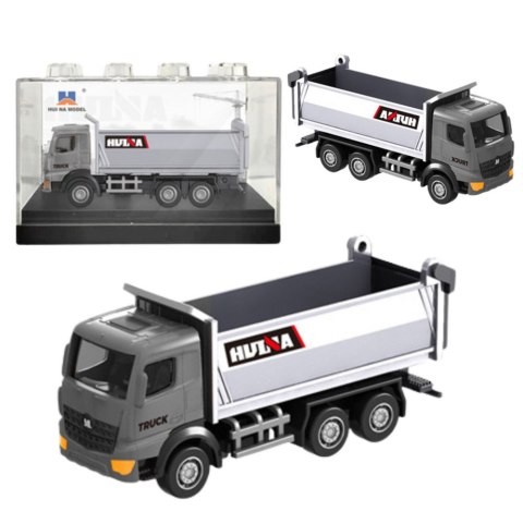 Wywrotka Metalowa Model Kolekcjonerski Huina Srebrna 1:80 Wywrotka Metalowa Model Kolekcjonerski Huina Srebrna 1:80