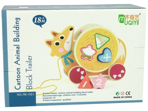 Żółw Do Ciągnięcia Na Kółkach Sorter Klocki Drewniane Żółw Do Ciągnięcia Na Kółkach Sorter Klocki Drewniane