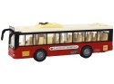 Autobus Na Baterie Światła Dźwięki Czerwony Miejski 1:16 Autobus Na Baterie Światła Dźwięki Czerwony Miejski 1:16