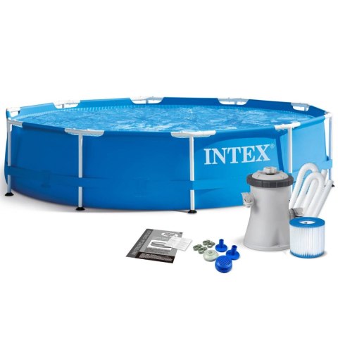 Basen ogrodowy stelażowy 305 x 76 cm 9w1 INTEX 28202 Basen ogrodowy stelażowy 305 x 76 cm 9w1 INTEX 28202