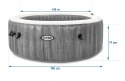 Dmuchane SPA z hydromasażem 196 x 71 cm 4 os. INTEX 28440