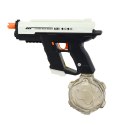 Elektryczny Pistolet Na Wodę Automatyczny 10m Czarno Biały 800ml Elektryczny Pistolet Na Wodę Automatyczny 10m Czarno Biały 800ml