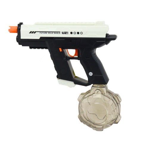 Elektryczny Pistolet Na Wodę Automatyczny 10m Czarno Biały 800ml Elektryczny Pistolet Na Wodę Automatyczny 10m Czarno Biały 800ml