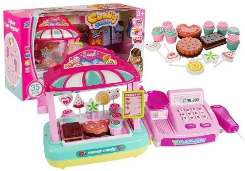 Kasa Fiskalna Stragan Słodkości Candy Shop 35 Elementów Kasa Fiskalna Stragan Słodkości Candy Shop 35 Elementów