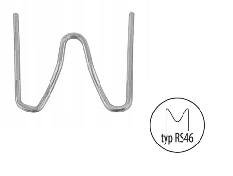ZSZYWKI M 0.6MM RS46 DO NAROŻNIKÓW ZEWNĘTRZNYCH 100 SZT. ZSZYWKI M 0.6MM RS46 DO NAROŻNIKÓW ZEWNĘTRZNYCH 100 SZT.