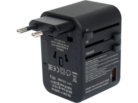 ADAPTER PODRÓŻNY UNIWERSALNY USB-C PD 65W ADAPTER PODRÓŻNY UNIWERSALNY USB-C PD 65W