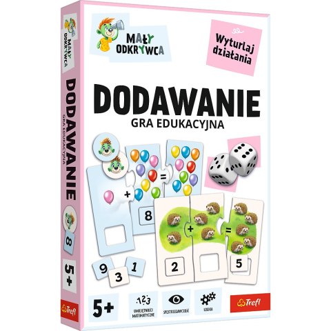 GRA - Dodawanie/Mały Odkrywca Trefl 02805 GRA - Dodawanie/Mały Odkrywca Trefl 02805