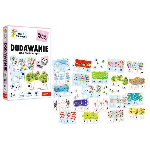 GRA - Dodawanie/Mały Odkrywca Trefl 02805 GRA - Dodawanie/Mały Odkrywca Trefl 02805