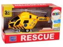 Helikopter Ratunkowy Ambulans Żółty Dźwięk Światła Śmigła Helikopter Ratunkowy Ambulans Żółty Dźwięk Światła Śmigła