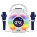 Zestaw Karaoke Dwa Mikrofony Głośnik Bluetooth MP3 Nagrywanie LED Zestaw Karaoke Dwa Mikrofony Głośnik Bluetooth MP3 Nagrywanie LED