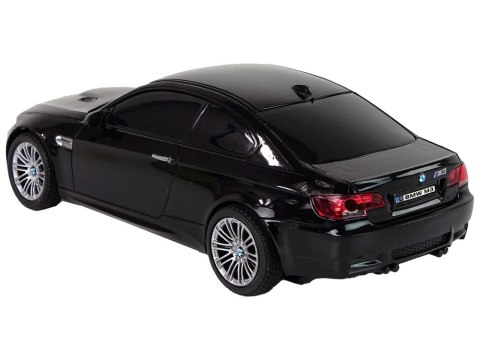 Auto R/C BMW M3 Pilot Światła 1:28 Czarne Auto R/C BMW M3 Pilot Światła 1:28 Czarne