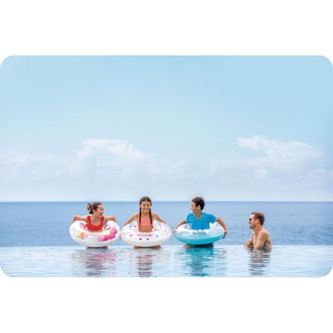 Koło do pływania tęcze 81 cm INTEX 59259 Koło do pływania tęcze 81 cm INTEX 59259