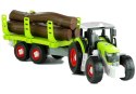 Rozkręcany Traktor z Przyczepą z Drewnem 43 cm Rozkręcany Traktor z Przyczepą z Drewnem 43 cm