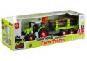 Rozkręcany Traktor z Przyczepą z Drewnem 43 cm Rozkręcany Traktor z Przyczepą z Drewnem 43 cm