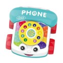 Telefon Na Kółkach Do Ciągnięcia Interaktywny Kolorowy Telefon Na Kółkach Do Ciągnięcia Interaktywny Kolorowy