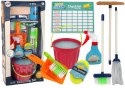 Zestaw do Sprzątania Cleaning Set 11 Elementów AGD Mop Miotła Wiadro Zestaw do Sprzątania Cleaning Set 11 Elementów AGD Mop Miotła Wiadro