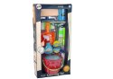 Zestaw do Sprzątania Cleaning Set 11 Elementów AGD Mop Miotła Wiadro Zestaw do Sprzątania Cleaning Set 11 Elementów AGD Mop Miotła Wiadro