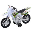 Motor Crossowy Off-Road Napęd Światła Dźwięki Biały Motor Crossowy Off-Road Napęd Światła Dźwięki Biały