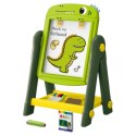 Tablica Dwustronna Magnetyczna Suchościeralna Dinozaur Zielona Akcesoria Tablica Dwustronna Magnetyczna Suchościeralna Dinozaur Zielona Akcesoria