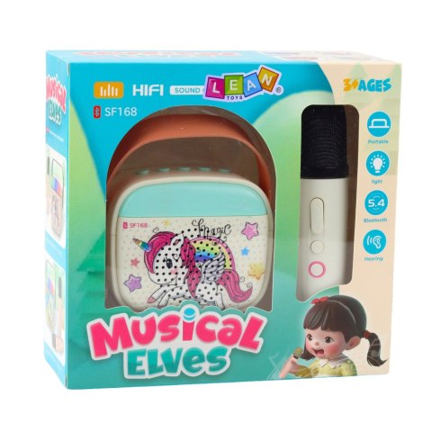 Zestaw Do Karaoke Dla Dzieci Z Jednorożcem Mikrofon Bluetooth Zestaw Do Karaoke Dla Dzieci Z Jednorożcem Mikrofon Bluetooth