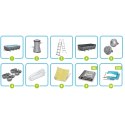 Basen ogrodowy stelażowy 488 x 244 x 122 cm 10w1 Bestway 561MB Basen ogrodowy stelażowy 488 x 244 x 122 cm 10w1 Bestway 561MB