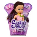 Mini Laleczka Wróżka Elf Niebieska Fioletowa Różowa Mix 11,5cm Mini Laleczka Wróżka Elf Niebieska Fioletowa Różowa Mix 11,5cm