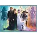 Puzzle - 4w1 (12, 15, 20, 24) - Niezwykły świat Frozen - Trefl 34381 Puzzle - 4w1 (12, 15, 20, 24) - Niezwykły świat Frozen - Trefl 34381