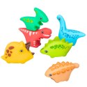 Zestaw Zabawek Do Kąpieli Dinozaury Gumowe Kolorowe 6szt Zestaw Zabawek Do Kąpieli Dinozaury Gumowe Kolorowe 6szt