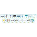 Basen ogrodowy stelażowy 305 x 200 x 84 cm 17w1 Bestway 5614A Basen ogrodowy stelażowy 305 x 200 x 84 cm 17w1 Bestway 5614A