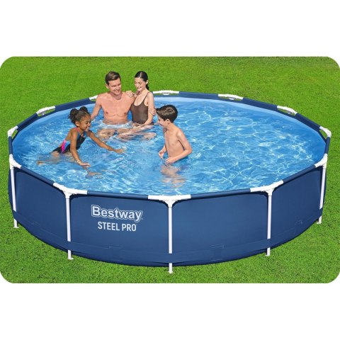 Basen ogrodowy stelażowy 366 x 76 cm zestaw 7w1 Bestway 56681 Basen ogrodowy stelażowy 366 x 76 cm zestaw 7w1 Bestway 56681