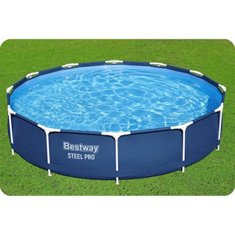 Basen ogrodowy stelażowy 366 x 76 cm zestaw 7w1 Bestway 56681 Basen ogrodowy stelażowy 366 x 76 cm zestaw 7w1 Bestway 56681