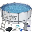 Basen ogrodowy stelażowy 396 x 122 cm 11w1 Bestway 5618W Basen ogrodowy stelażowy 396 x 122 cm 11w1 Bestway 5618W