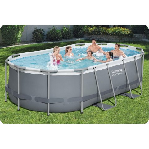 Basen ogrodowy stelażowy 427 x 250 x 100 cm 11w1 Bestway 56620 Basen ogrodowy stelażowy 427 x 250 x 100 cm 11w1 Bestway 56620