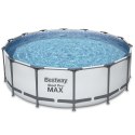 Basen ogrodowy stelażowy 457 x 122 cm 11w1 Bestway 56438 Basen ogrodowy stelażowy 457 x 122 cm 11w1 Bestway 56438