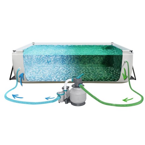 Basen stelażowy ogrodowy 549 x 274 x 122 cm 12w1 Bestway 56466N Basen stelażowy ogrodowy 549 x 274 x 122 cm 12w1 Bestway 56466N