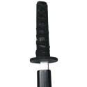 Drewniana Katana Miecz Do Zabawy Treningu Rekwizyt Czarny 70cm Drewniana Katana Miecz Do Zabawy Treningu Rekwizyt Czarny 70cm