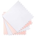 Duża mata piankowa puzzle Ricokids 60x60 cm 4 szt. brzoskwiniowo-biała Duża mata piankowa puzzle Ricokids 60x60 cm 4 szt. brzoskwiniowo-biała