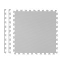 Duża mata piankowa puzzle Ricokids 60x60 cm 4 szt. szare Duża mata piankowa puzzle Ricokids 60x60 cm 4 szt. szare