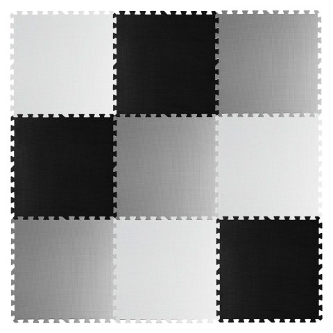 Duża mata piankowe puzzle szachownica Ricokids 180x180cm 9szt Duża mata piankowe puzzle szachownica Ricokids 180x180cm 9szt