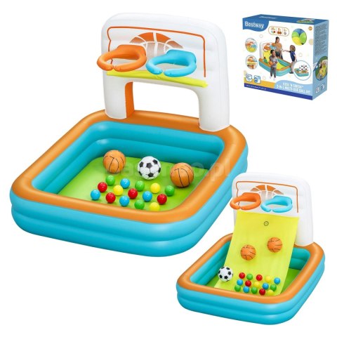 Plac zabaw dmuchany z piłkami 120 x 107 x 84 cm Bestway 52728 Plac zabaw dmuchany z piłkami 120 x 107 x 84 cm Bestway 52728