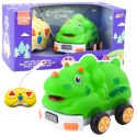 Autko Zdalnie Sterowne RC Dla Malucha Dinozaur Zielony Autko Zdalnie Sterowne RC Dla Malucha Dinozaur Zielony