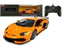 Auto R/C Lamborghini Aventador Rastar 1:24 Orange Auto R/C Lamborghini Aventador Rastar 1:24 Orange
