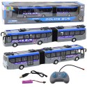 Autobus Policyjny Przegubowy Zdalnie Sterowany RC Światła Szary 1:32 Autobus Policyjny Przegubowy Zdalnie Sterowany RC Światła Szary 1:32