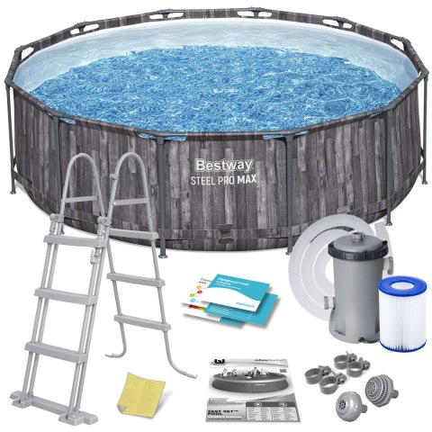 Basen ogrodowy stelażowy 366 x 100 cm 10w1 Bestway 5614X Basen ogrodowy stelażowy 366 x 100 cm 10w1 Bestway 5614X
