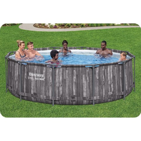 Basen ogrodowy stelażowy 366 x 100 cm 18w1 Bestway 5614X Basen ogrodowy stelażowy 366 x 100 cm 18w1 Bestway 5614X