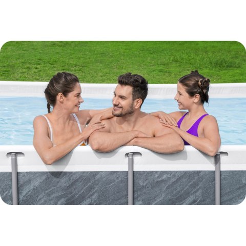 Basen ogrodowy stelażowy 404 x 201 x 100 cm 18w1 Bestway 56721 Basen ogrodowy stelażowy 404 x 201 x 100 cm 18w1 Bestway 56721