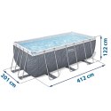 Basen ogrodowy stelażowy 412 x 201 x 122 cm 17w1 Bestway 56722 Basen ogrodowy stelażowy 412 x 201 x 122 cm 17w1 Bestway 56722